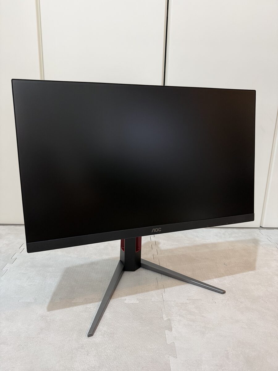 AOC 24G4/11を実機レビュー｜約1.4万円で購入してデュアルモニターで