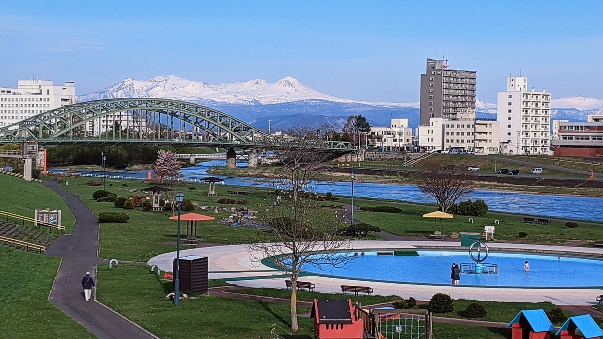 旭川市 外で子供と遊べるリベライン旭川パークと旭橋散策 とーちゃん子育てと釣り日記 旭川市 外で子供と遊べるリベライン旭川パークと旭橋散策 とーちゃん子育てと釣り日記