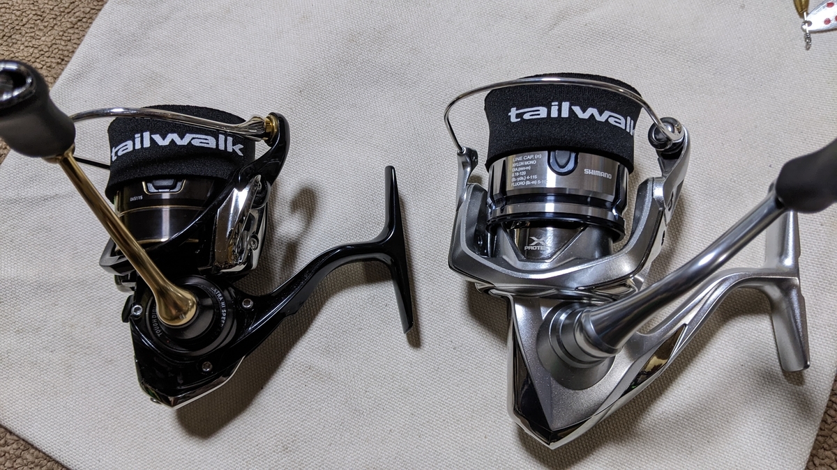 スピニングリール、ラインの留め方、tailwalk SPOOL EDGE COVER スピニングリール、ラインの留め方、tailwalk SPOOL EDGE COVER