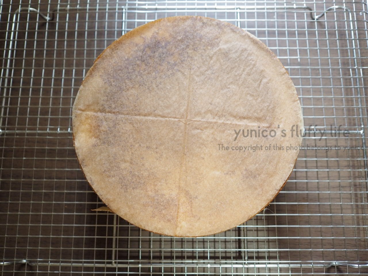 共立て法のスポンジケーキ(ジェノワーズ) 4,5,6,7号 レシピ
