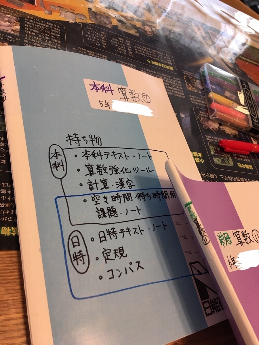 中学受験生のノートの管理は 親の仕事 あ るで子の超オススメなノート作成術を大公開だよー 効率厨 オレ の考えた最強の中学受験ブログ