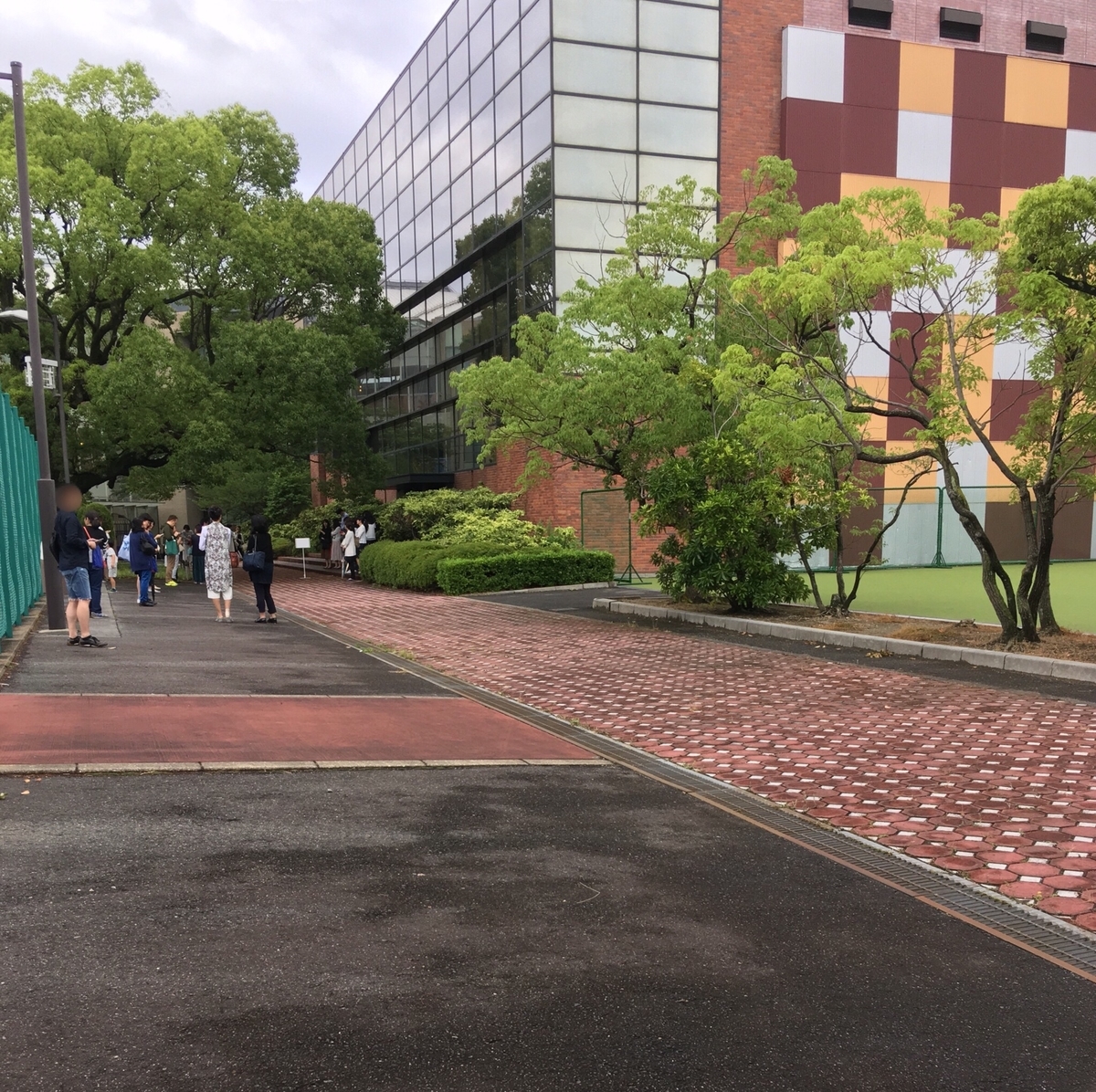 会場の名古屋国際中学校