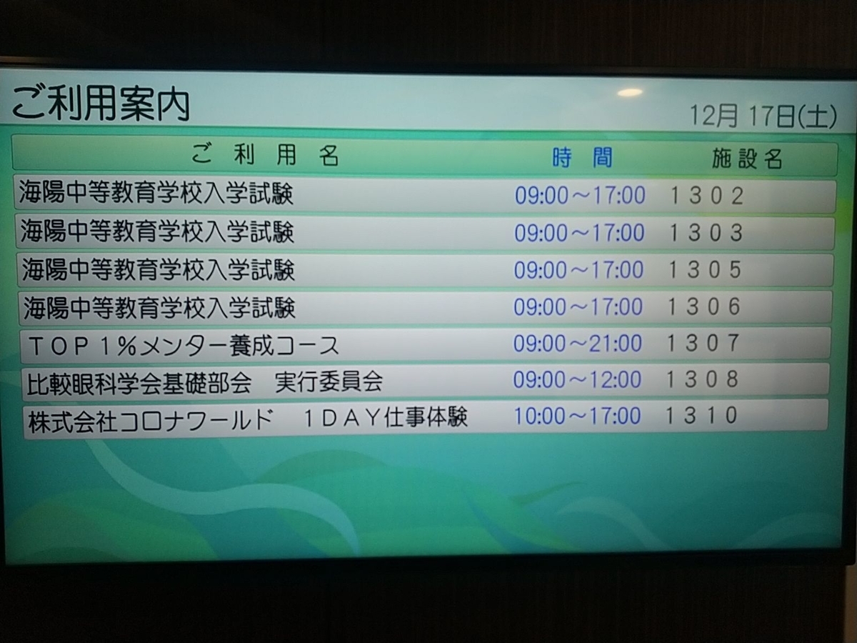 海陽学園特別給費生入試！①2022年12月17日きゅーたろう - 効率