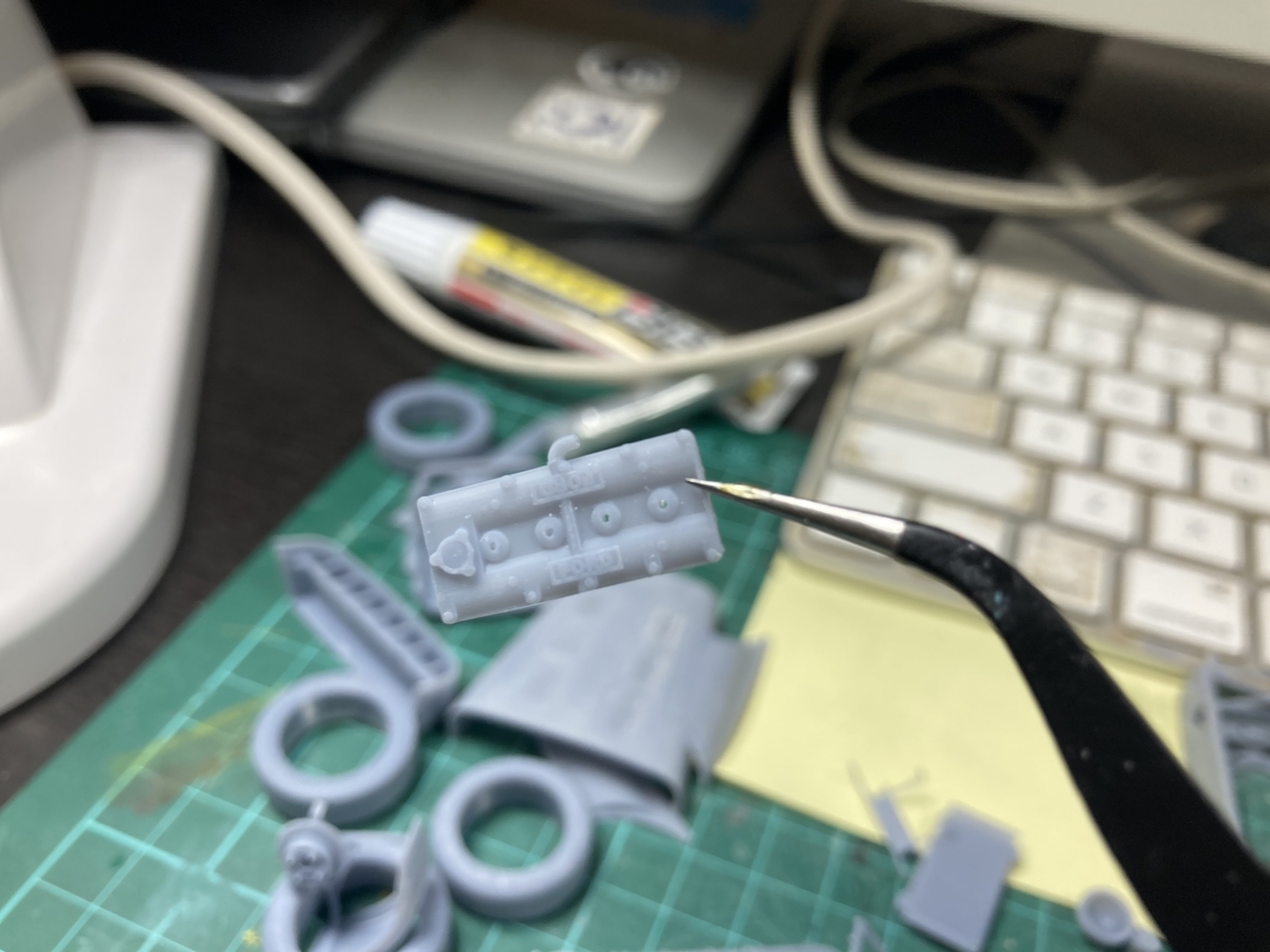 LAKE FRONT MODEL製1/24 Caterham Super Seven BDR (その3 LAKE FRONT MODEL製1/24 Caterham Super Seven BDR (その3