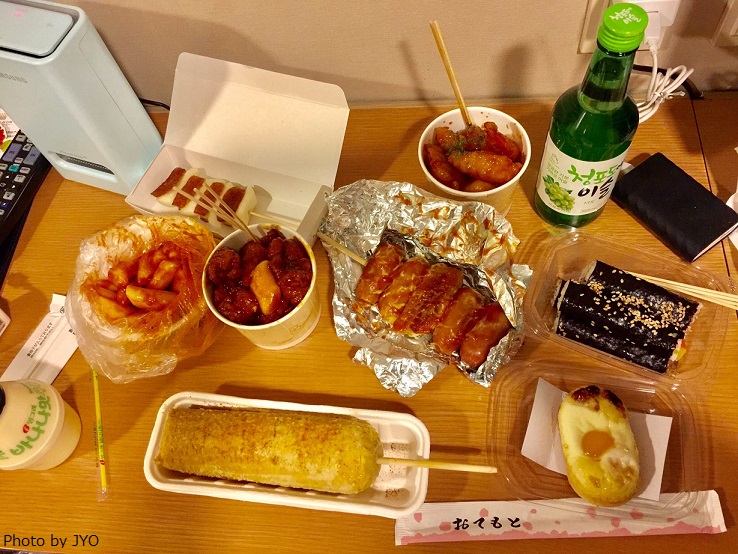 韓国 明洞 明洞屋台料理いろいろ Jyoのもぐもぐ日記