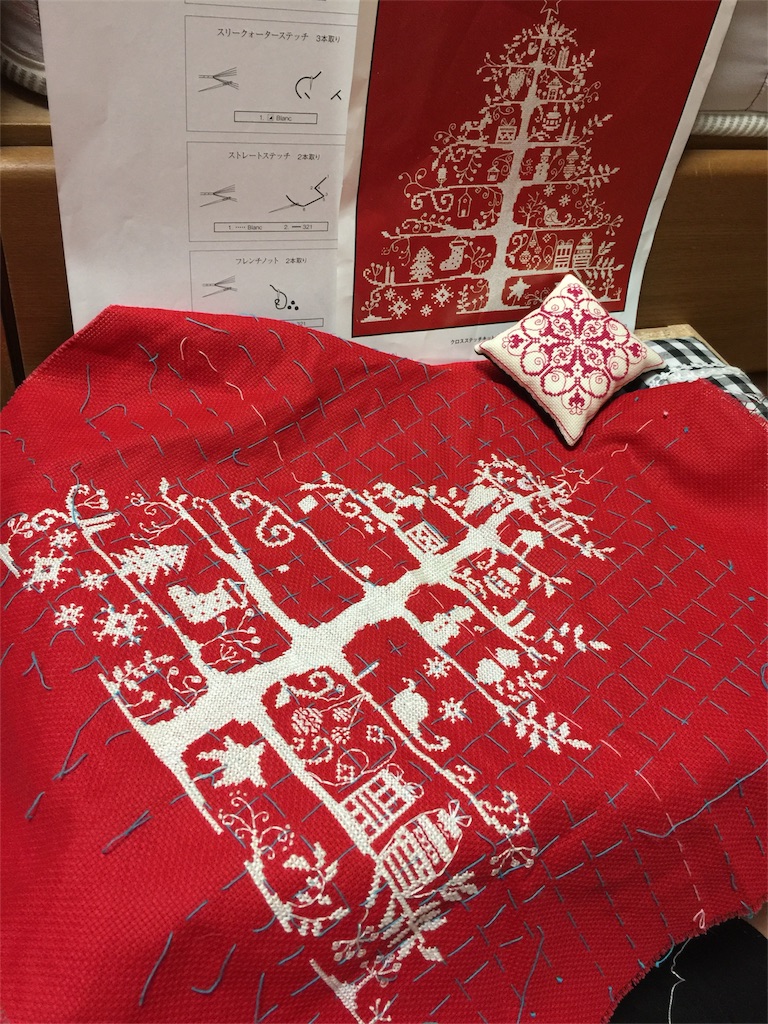 クロスステッチ Dmc クリスマスツリー Jyoのもぐもぐ日記