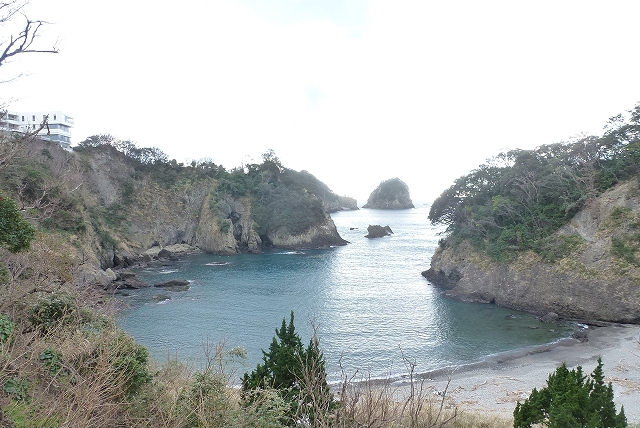 伊豆堂ヶ島　ニュー銀水　プライベートビーチ