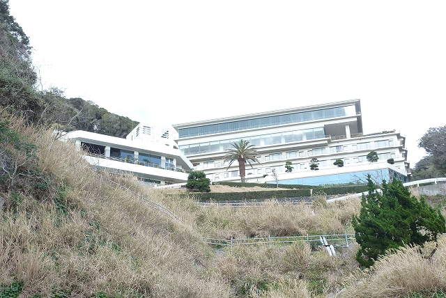 伊豆堂ヶ島　ニュー銀水　外観