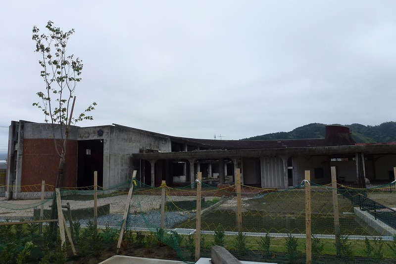 震災遺構 大川小学校