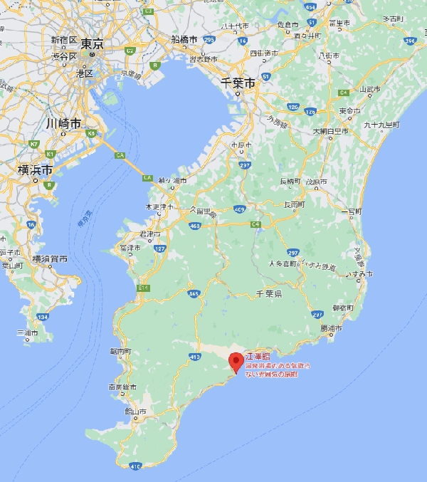 鴨川　江澤館　地図