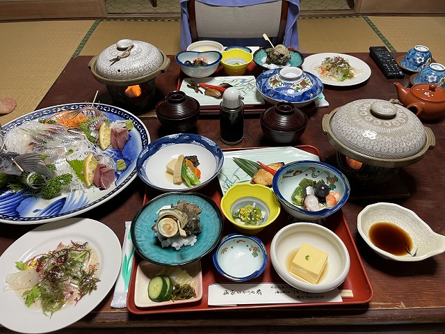 鴨川　江澤館　夕食