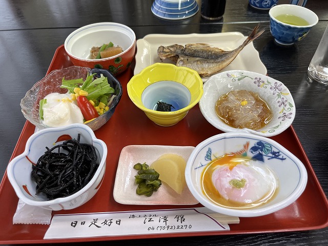 鴨川　江澤館　朝食