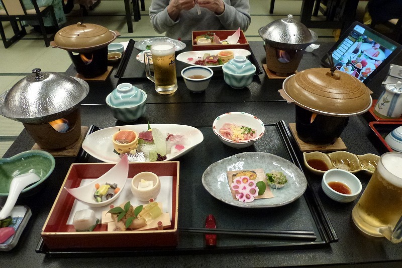 フォレストリゾート　湯の里　杉菜　夕食