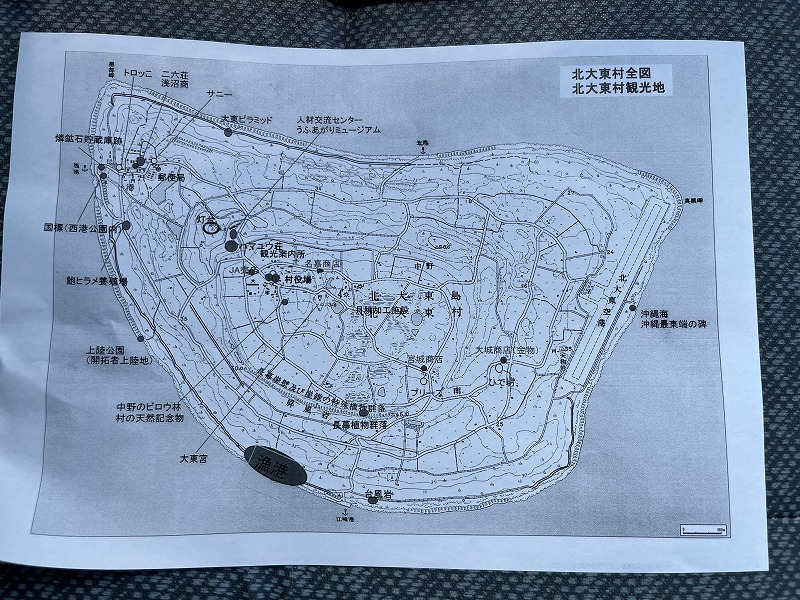 北大東島　地図