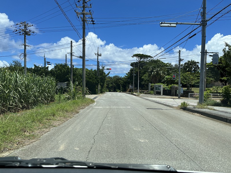 北大東島唯一の信号機