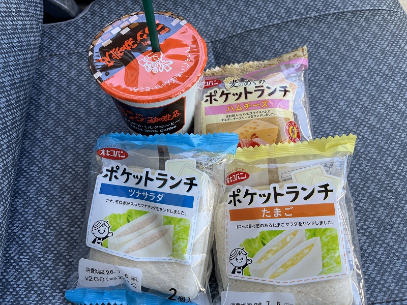 北大東島　上陸公園　食事
