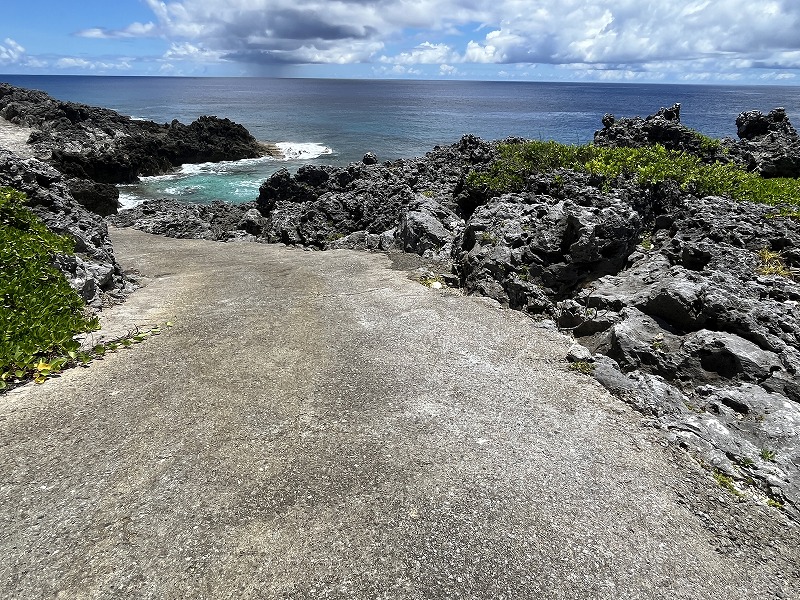 北大東島 沖縄海 スロープルート