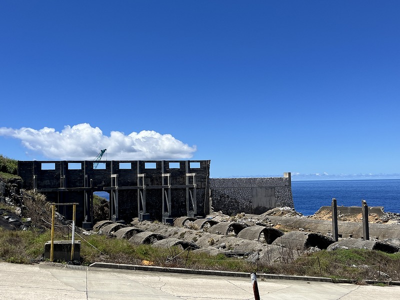 北大東島 燐鉱石貯蔵庫トンネル