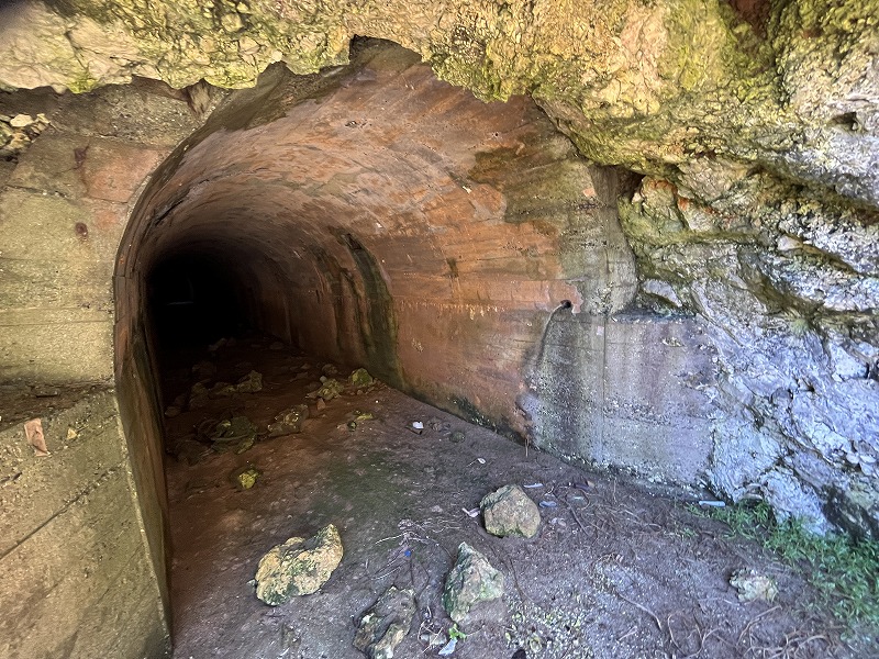 北大東島 燐鉱石貯蔵庫跡