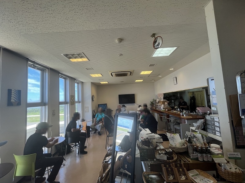 北大東空港 カフェ