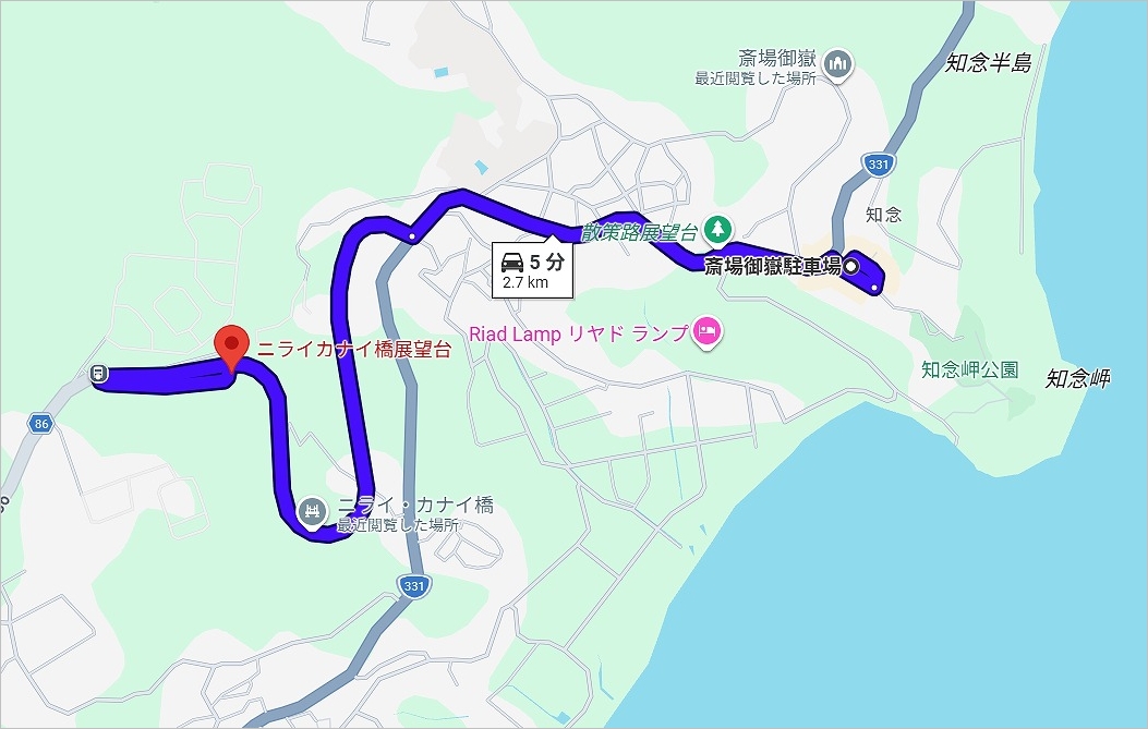 ニライカナイ橋展望台 MAP