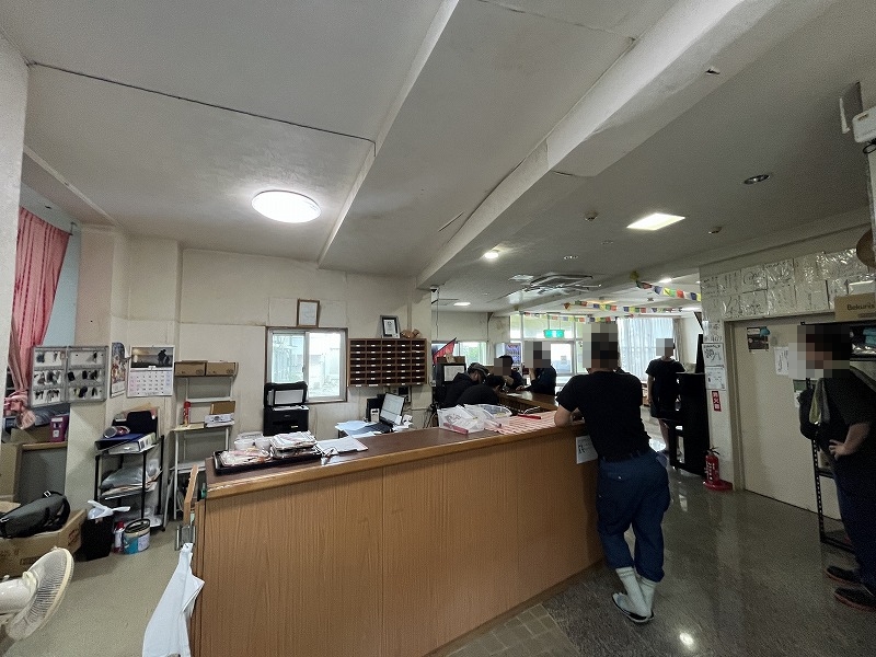 南大東島　ホテルよしざと　受付