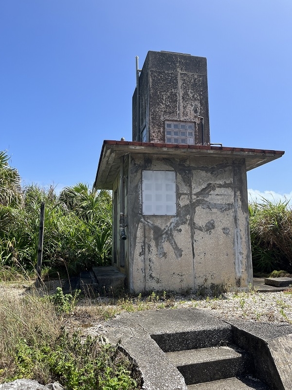 南大東島　海軍棒プール　トイレ
