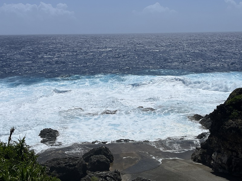 南大東島　海軍棒プール
