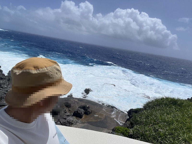 南大東島　海軍棒プール　展望台