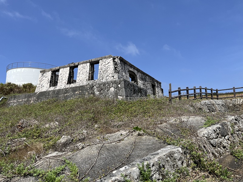 南大東島　旧ボイラー小屋（国指定登録文化財）
