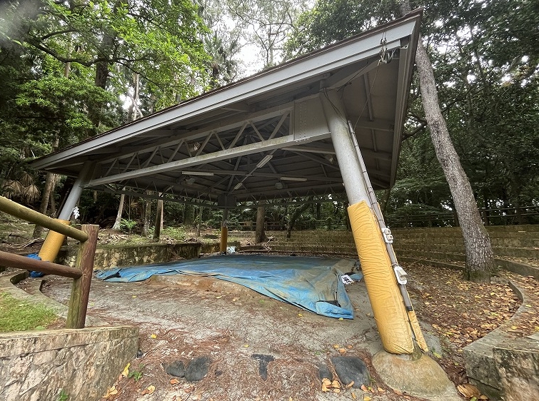 南大東島 大東神社 土俵