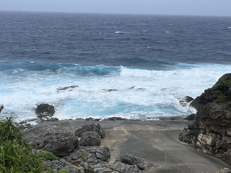 南大東島　海軍棒プール