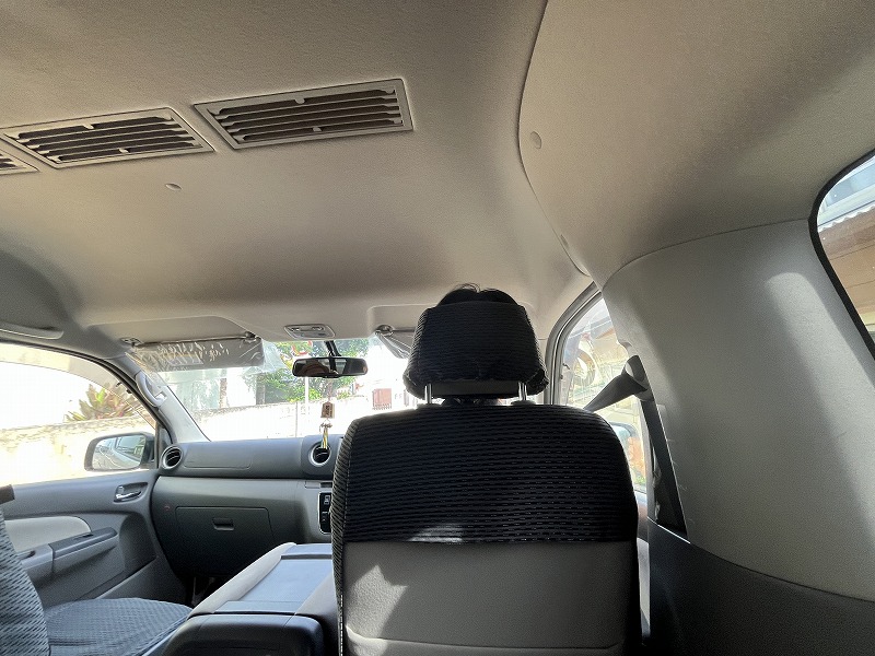 南大東島　ホテルよしざと　送迎車内