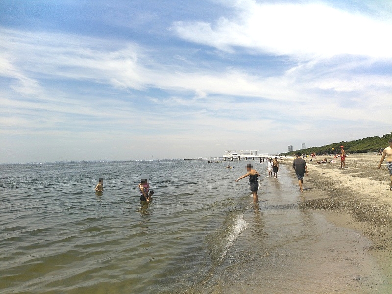 稲毛の浜