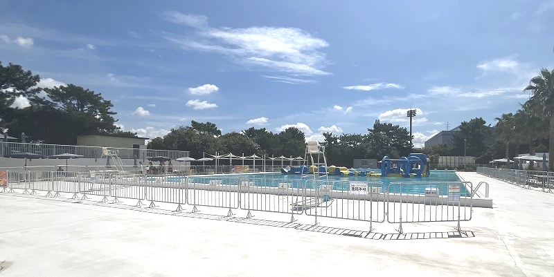 稲毛海浜公園プール　50ｍプール