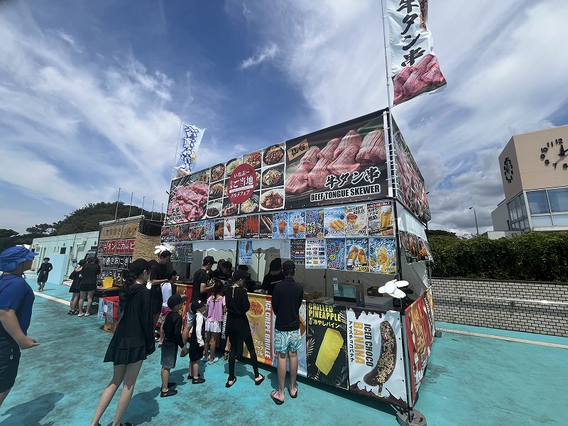 稲毛海浜公園プール　売店