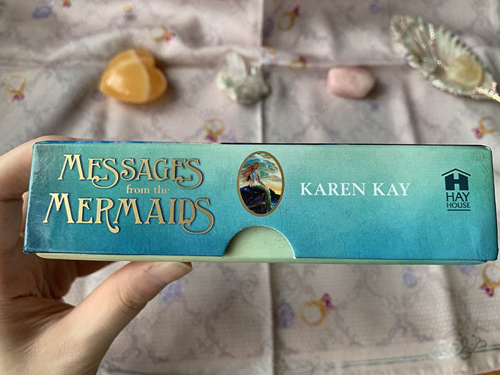 メッセージフロムザマーメイド　オラクルカード　レビュー　英語　日本語　messages from the Mermaids 開封　karen kay カレンケイ　リンダ　オルセン linda olsen　カード　中身　youtube 動画