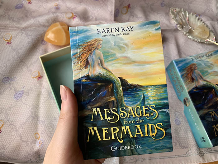 メッセージフロムザマーメイド　オラクルカード　レビュー　英語　日本語　messages from the Mermaids 開封　karen kay カレンケイ　リンダ　オルセン linda olsen　カード　中身　youtube 動画