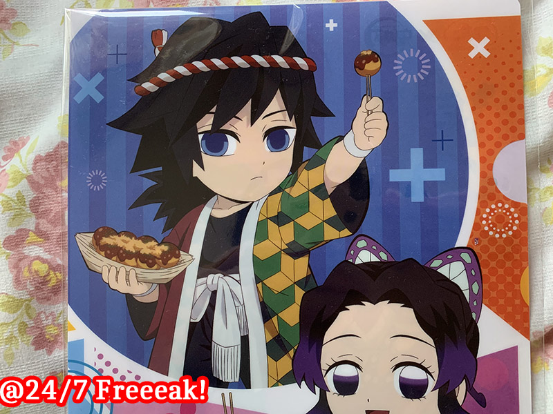 銀だこ×鬼滅の刃コラボ限定クリアファイル（2022年） - 24/7 Freeeak!