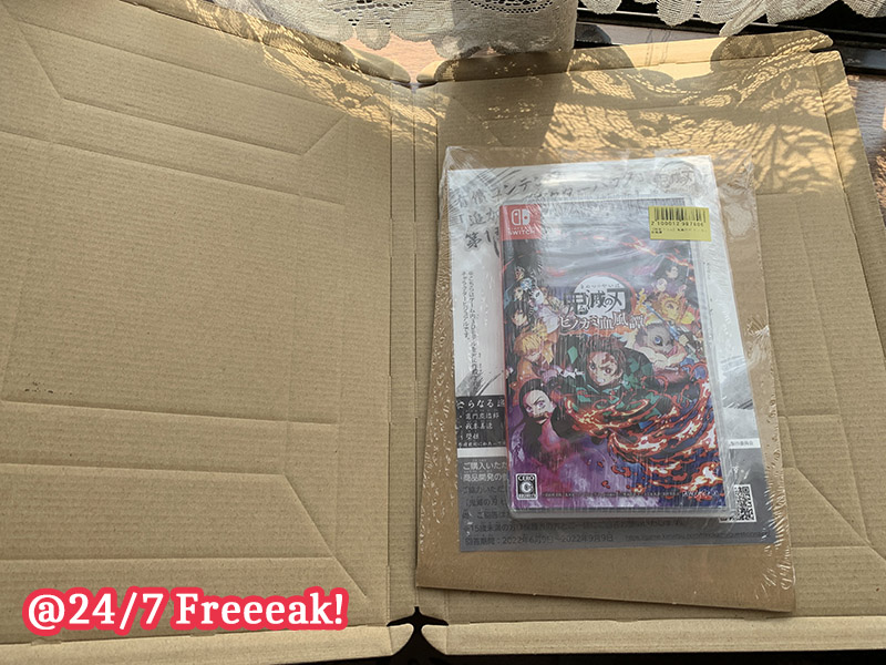 開封レポ】ヒノカミ血風譚 Nintendo Switch版購入！通常版シール付き