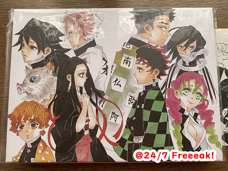 鬼滅の刃 吾峠呼世晴原画展 in 大阪会場レポ①原画展編 - 24/7 Freeeak!