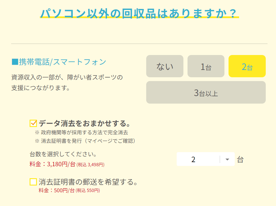 パソコン無料回収　リネットジャパン　回収品目　手順　政令指定都市