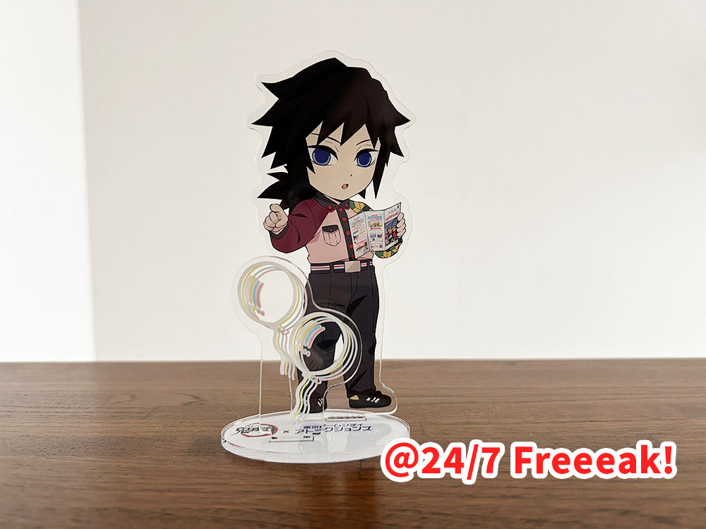 鬼滅の刃 冨岡義勇 胡蝶しのぶ ティザービジュアルビッグアクリルスタンド 公式】鬼滅の刃 ティザービジュアル ビックアクリルスタンド 冨岡義勇