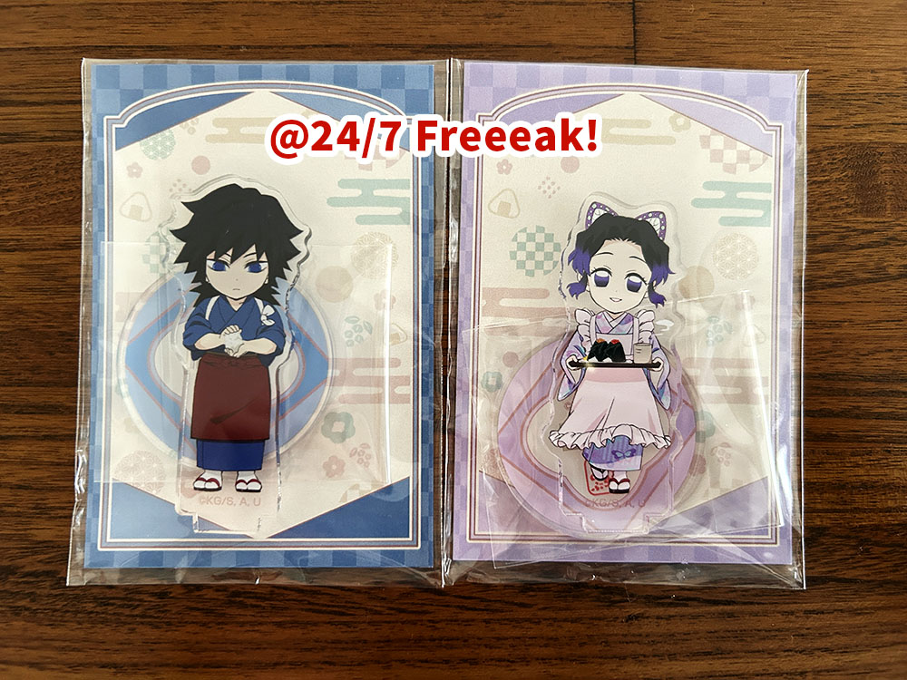 大阪レポ】きめつ食堂ポップアップショップ＆アクスタ紹介 - 24/7 Freeeak!