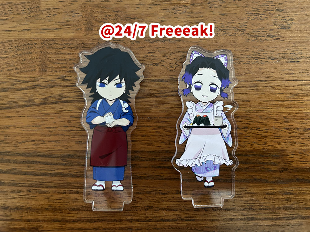 大阪レポ】きめつ食堂ポップアップショップ＆アクスタ紹介 - 24/7 Freeeak!