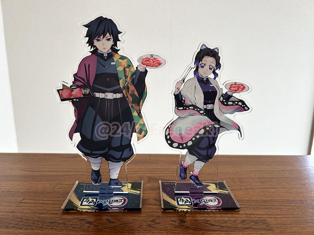 鬼滅×牛角（2025年）到着したコラボアクスタ開封レビュー【冨岡義勇