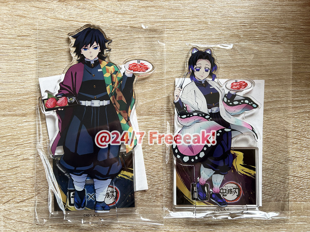 鬼滅×牛角（2025年）到着したコラボアクスタ開封レビュー【冨岡義勇