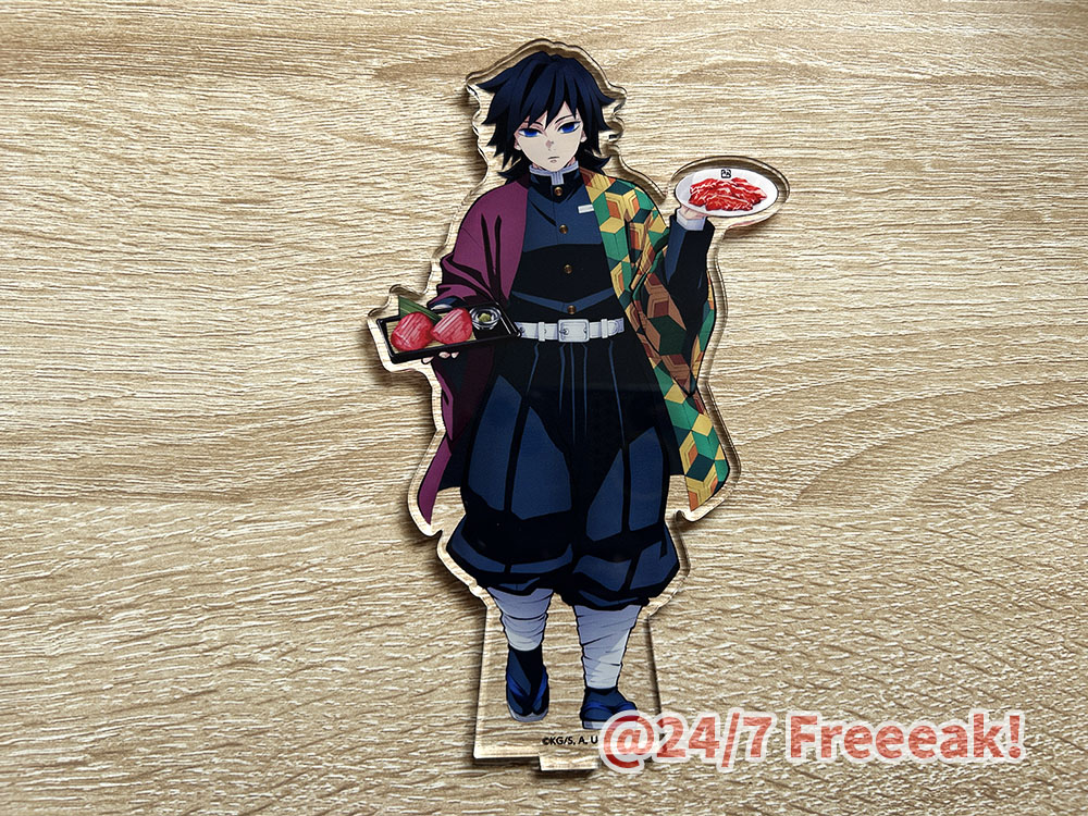 牛角　胡蝶しのぶ　アクスタ 鬼滅×牛角（2025年）到着したコラボアクスタ開封レビュー【冨岡義勇