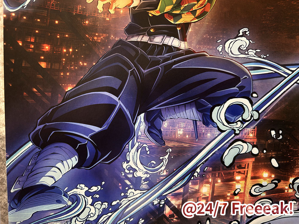 鬼滅】IMAX入場者特典ポスターをB3硬質カードケースで飾ってみた - 24