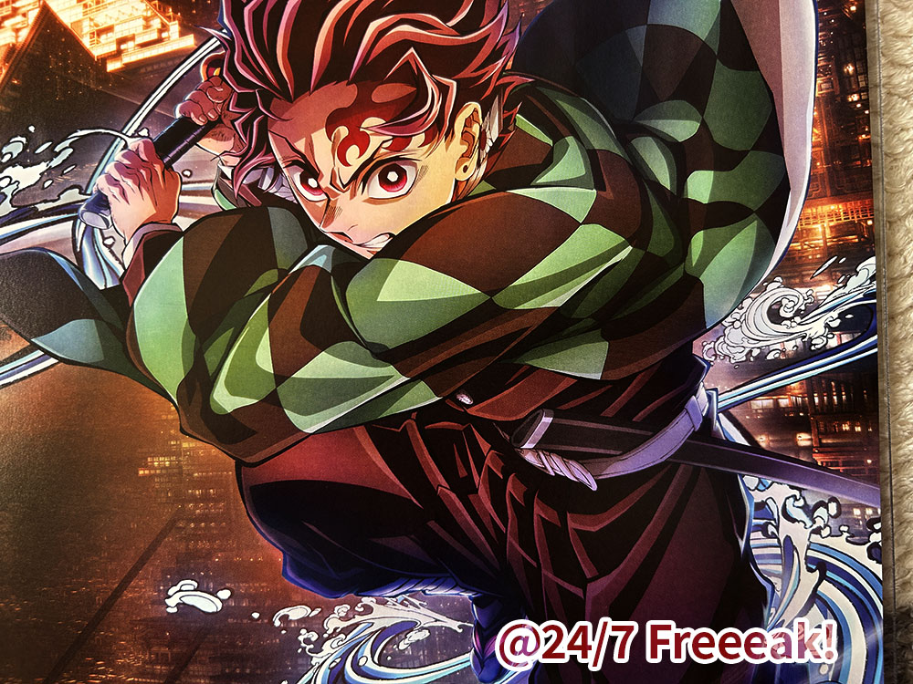 鬼滅】IMAX入場者特典ポスターをB3硬質カードケースで飾ってみた - 24